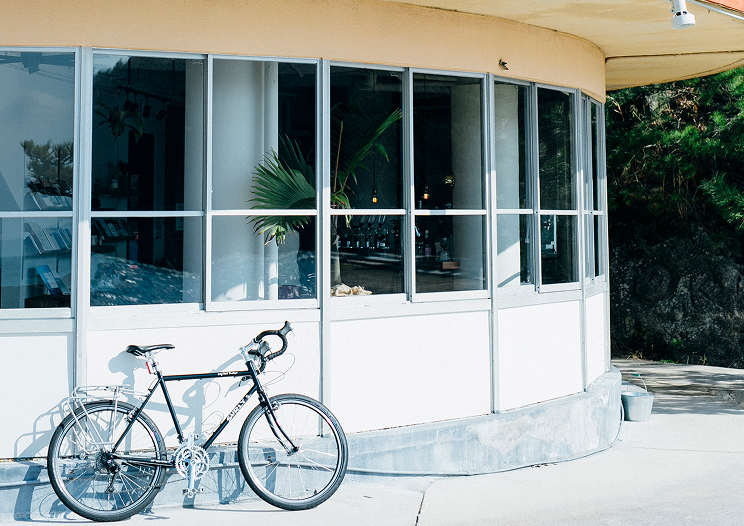 seaside cafe ALPHA外観